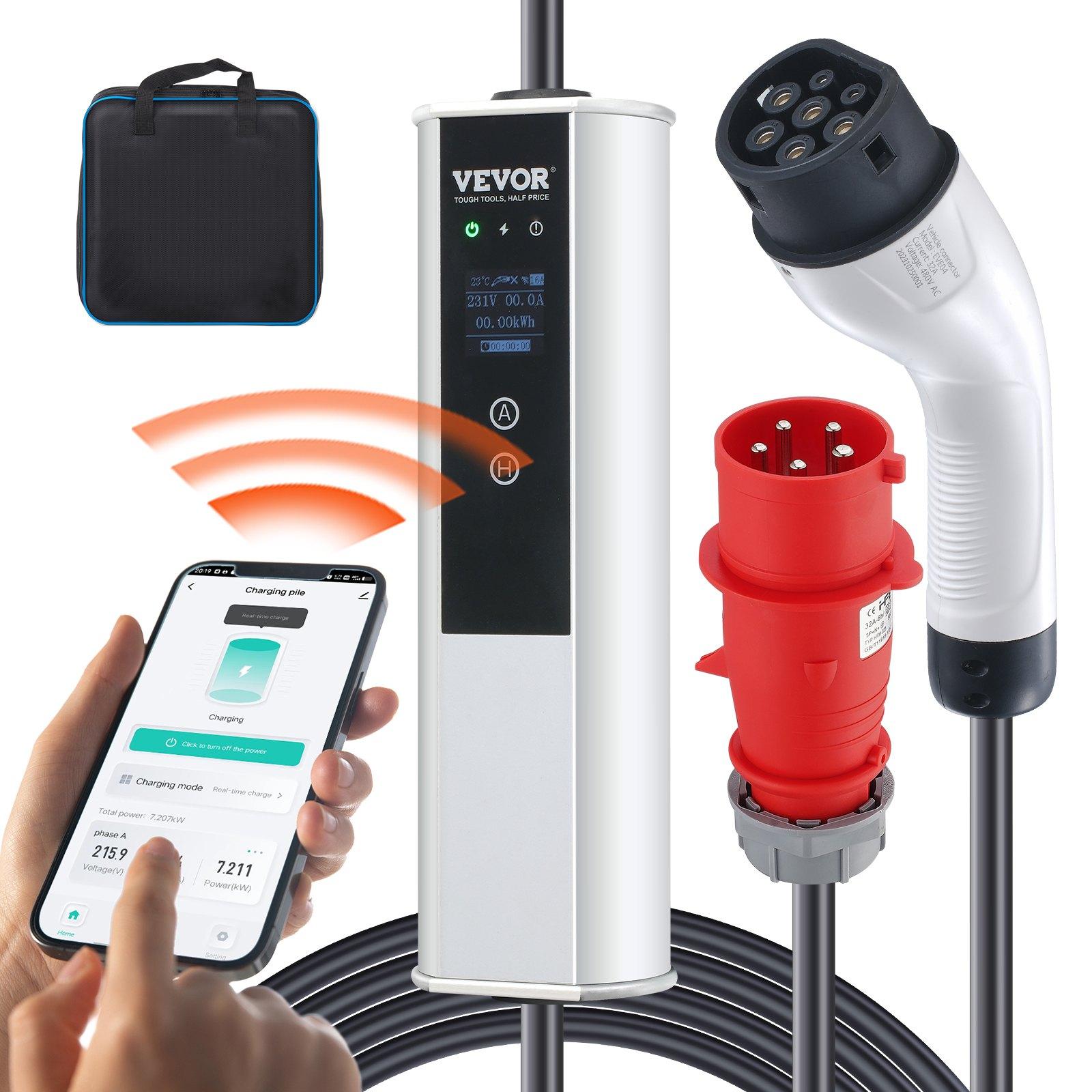 VEVOR Portable EV Charger Type 2