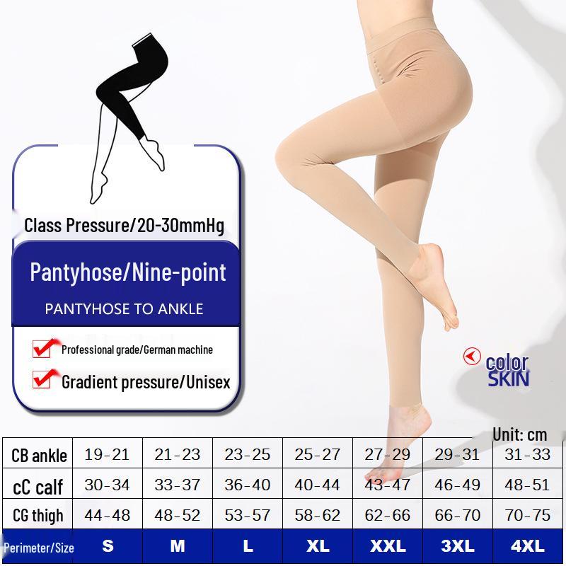 Unisex Überknie-Kompressionsstrümpfe & Wadenschoner für Sport