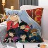 Japen Anime I-Inuyasha Maple Design Cushion Cover Happy Autumn Harvest Decor Holiday Decorati Pillow Cover