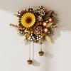 DIY Plants Art Wall Flowers Simulated Sunflower Living Room Pendant Building Blocks Model Bricks Kids Sets Toys