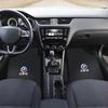 Car Floor Mat Auto Front and Rear Carpet Foot Mats with Rubber Backing For BMW 50TH M3 M4 M5 E39 E46 E60 E90 X1 X3 X5 X7 F10 F20 gzbf35