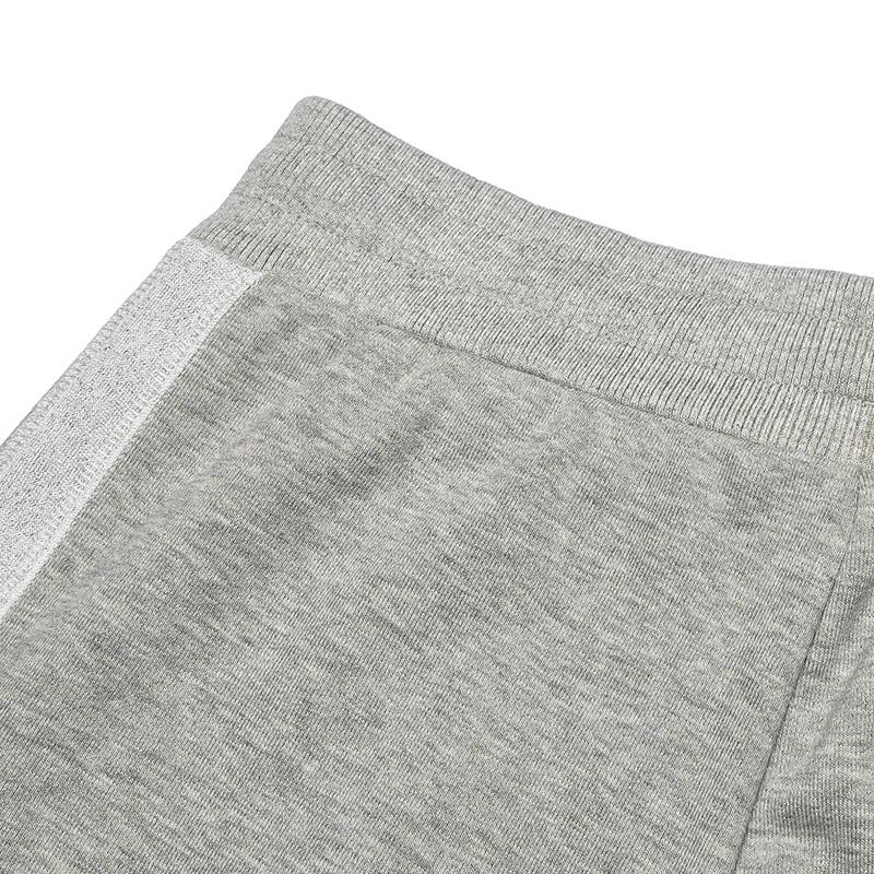 New FILA MILANO Italian Luxury Sports Collection Knitted Sweatpants Women's Fresh Heather Gray F11W445601FMG