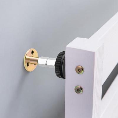 Furniture Fixed Bracket Adjustable Metal Wall Bed Stabilizer Self-adhesive Door Stopper Anti-shake Hardware