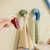 Wall Mounted No Drill Hook Space Saving Drying Sock Clip Hat Clip Suction Cup Storage Clip  Kitchen