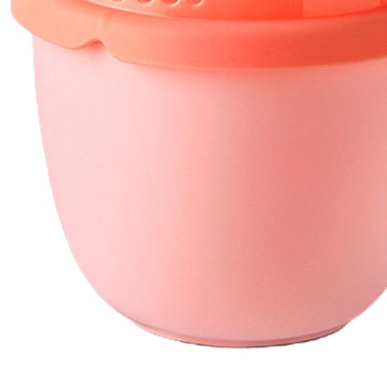 Fashion Cute Slot Lid Portable Summer Baby Bath Shampoo Rinse Cup Beach Accessories Spoon