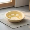 Dog Slow Feeder Bowl, Non-Slip Pet Feeding Bowl, Raised Paw Print Design, Anti-choke Pet Food Dish for Cats And Dogs