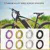 Bicycles Screw Bolts Washers Bicycles Hub Conversion Spacer Bicycles Spacers Washer Fastener Alloy Washer Bolts Washers