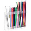5 Grids Acrylic Straw Holder Reusable Kitchen Accessories Container  Spoons Chopsticks