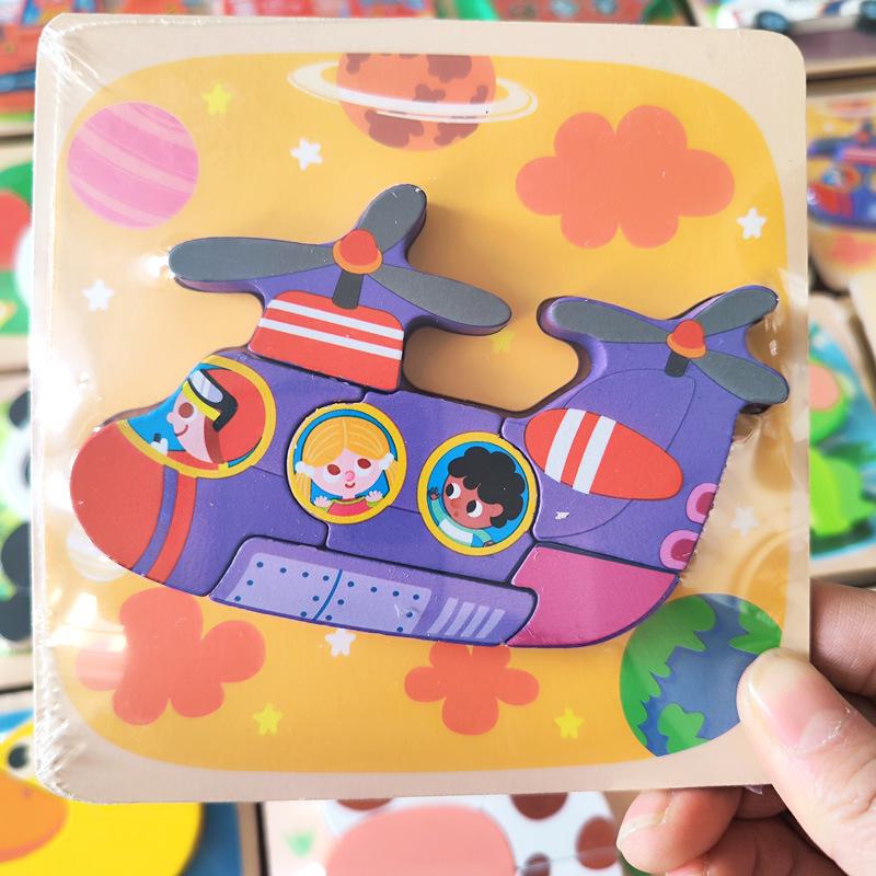 

3D Wooden Puzzle for Early Childhood Development
