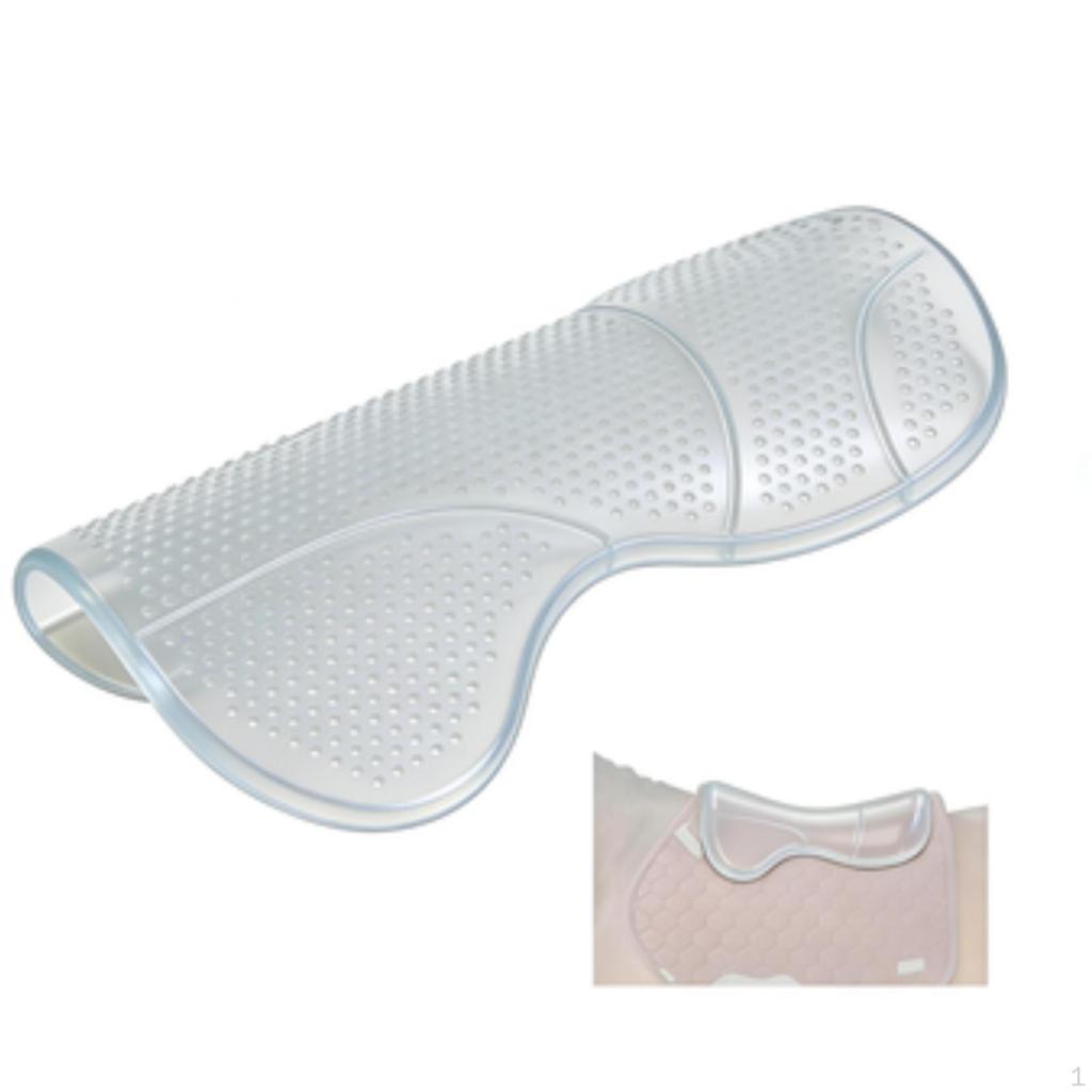 Sottosella in Gel per Equitazione Tutto Scopo Protezione Confortevole Cavallo Antiscivolo per Cavalli