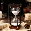 30/60 Minuten Büro- und Heimtextilien Kreative Sanduhr aus Holz Timer Sanduhr Sanduhr Dekorative Dekoration Uhren