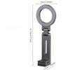 Portable Magnetic Phone Holder for Airplane, High-Speed Train, and Foldable Travel Stand