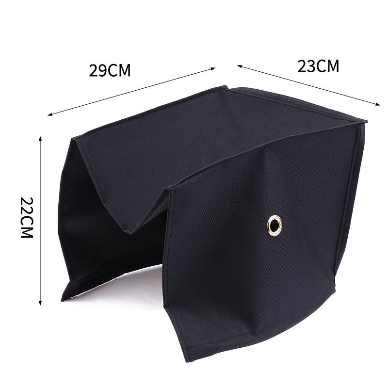1pz Testa Mobile a Fascio Copertura Pioggia Fascio Luce da Palco Cappotto Pioggia Neve Copertura Pioggia Par Luce Impermeabile Nero Protezione Spotlight