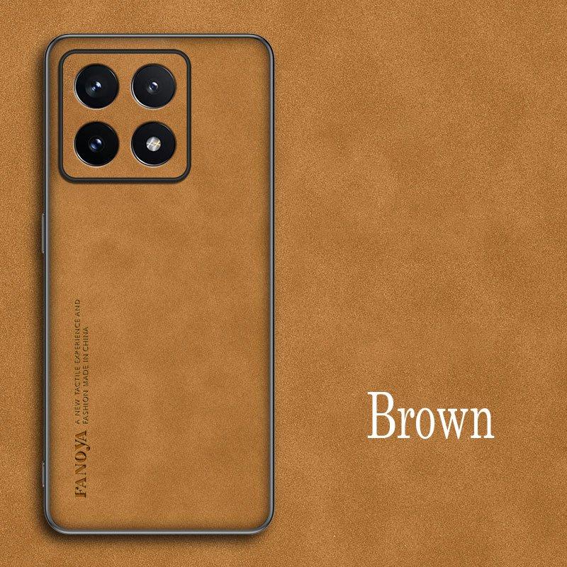 For Xiaomi14T Pro 14TPro Luxury Sheepskin Leather Shockproof Silicone Case For Xiaomi 14T Pro 13T 12T 11T Pro Phone Case Cover