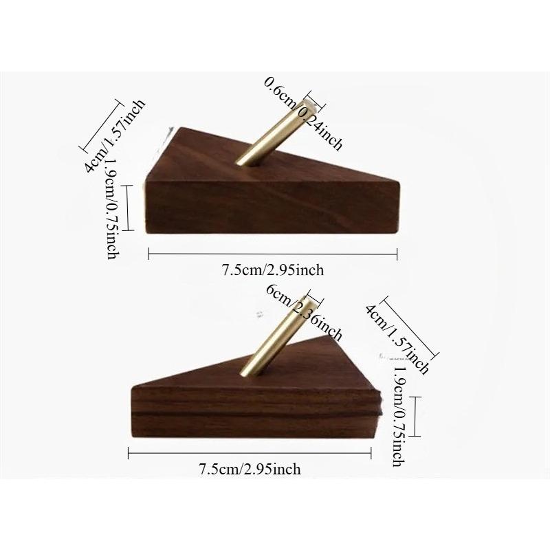 4pcs Japanese Creative Hooks Coat Hooks Wall Decoration Hooks Wooden Hooks No Punching Multifunctional Hooks