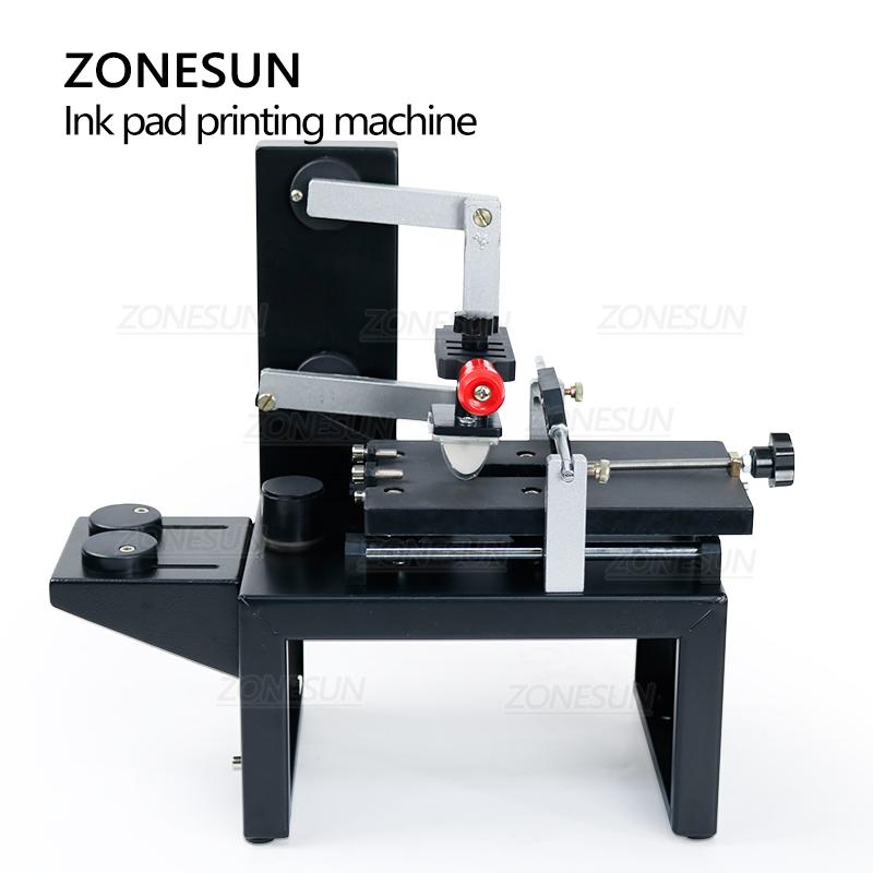 ZY-RM7-A Desktop Manuelle Tampondruckmaschine, Hand-Tampondruckmaschine, Tintendrucker, bewegliche Tinte-Druckmaschine
