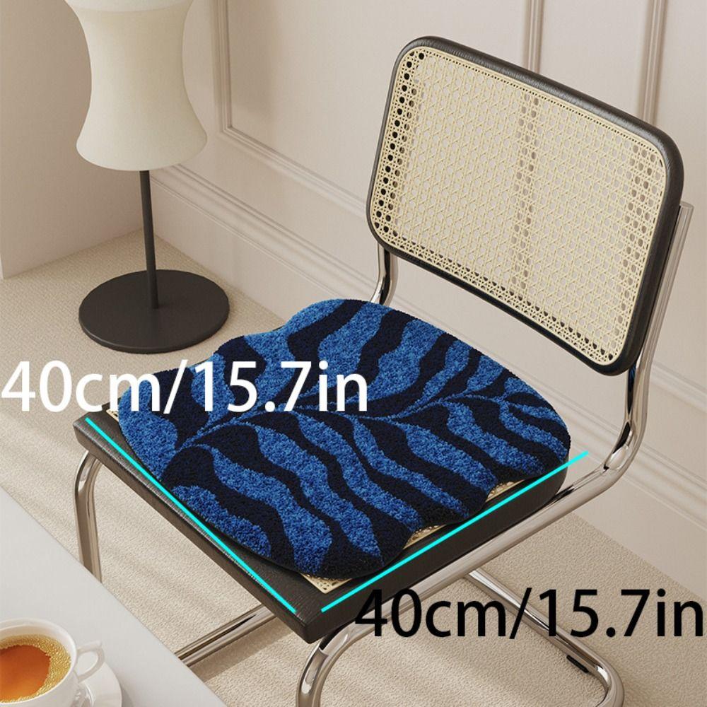 Universal Geometry Tufted Seat Cushion Elastic Winter Student Cushion  Restaurants