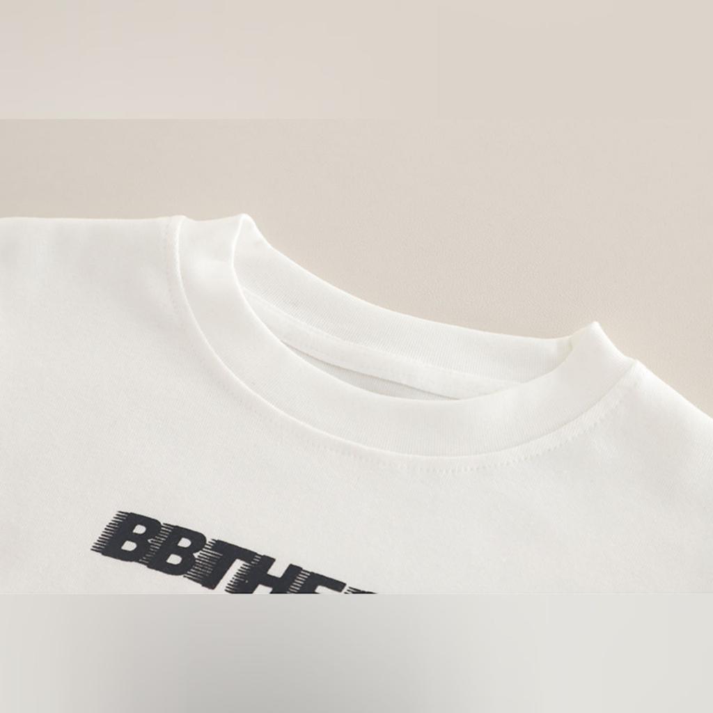 Kids Casual Long-Sleeve Set, Comfortable Daily Wear Outfits