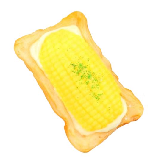 

Simulated Corn Tart Squeeze Toy Stress Relief Slow Rising Toasted Bread Corn Sensory Toy Decompression Stress Ball Food Pinch Fidget Toy жёлтый