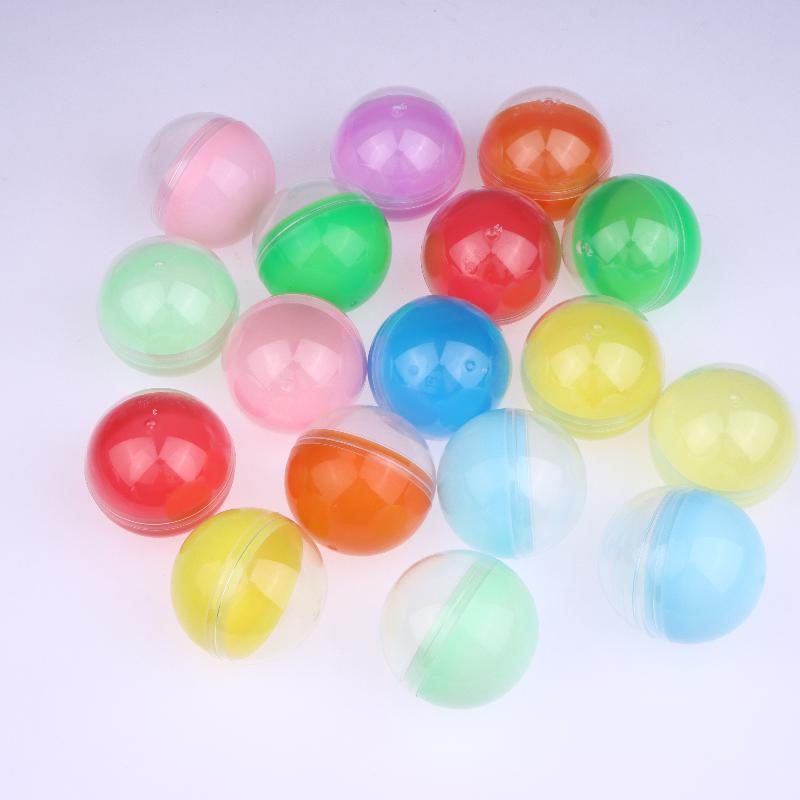 50 Pezzi Fai da Te Sfere Vuote Palla di Plastica Palline Riempibili Decorazioni Scatola Regalo Festa in Casa Matrimonio Regali