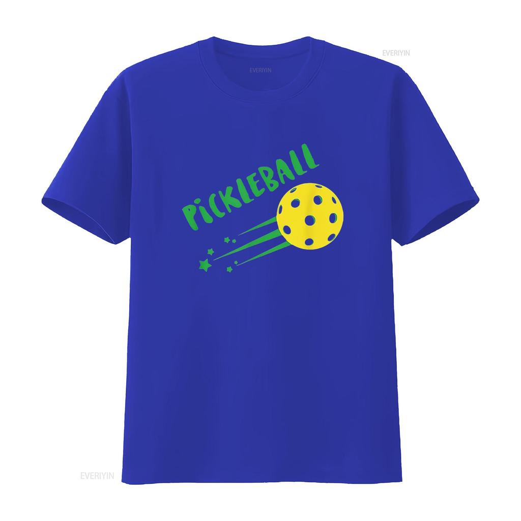 Womens Pickleball T Shirt White Medium vintage Washed Breathable Versatile Stretched Casual Unisex designer clothes streetwear