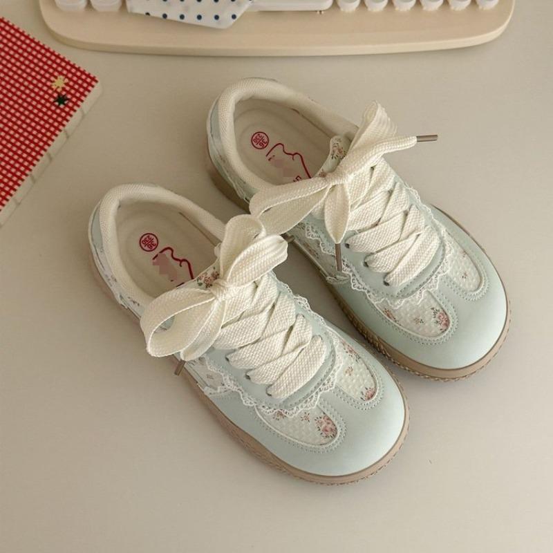 

Autumn niche original breathable board shoes women s new thick-soled versatile student white shoes tide 40 синий