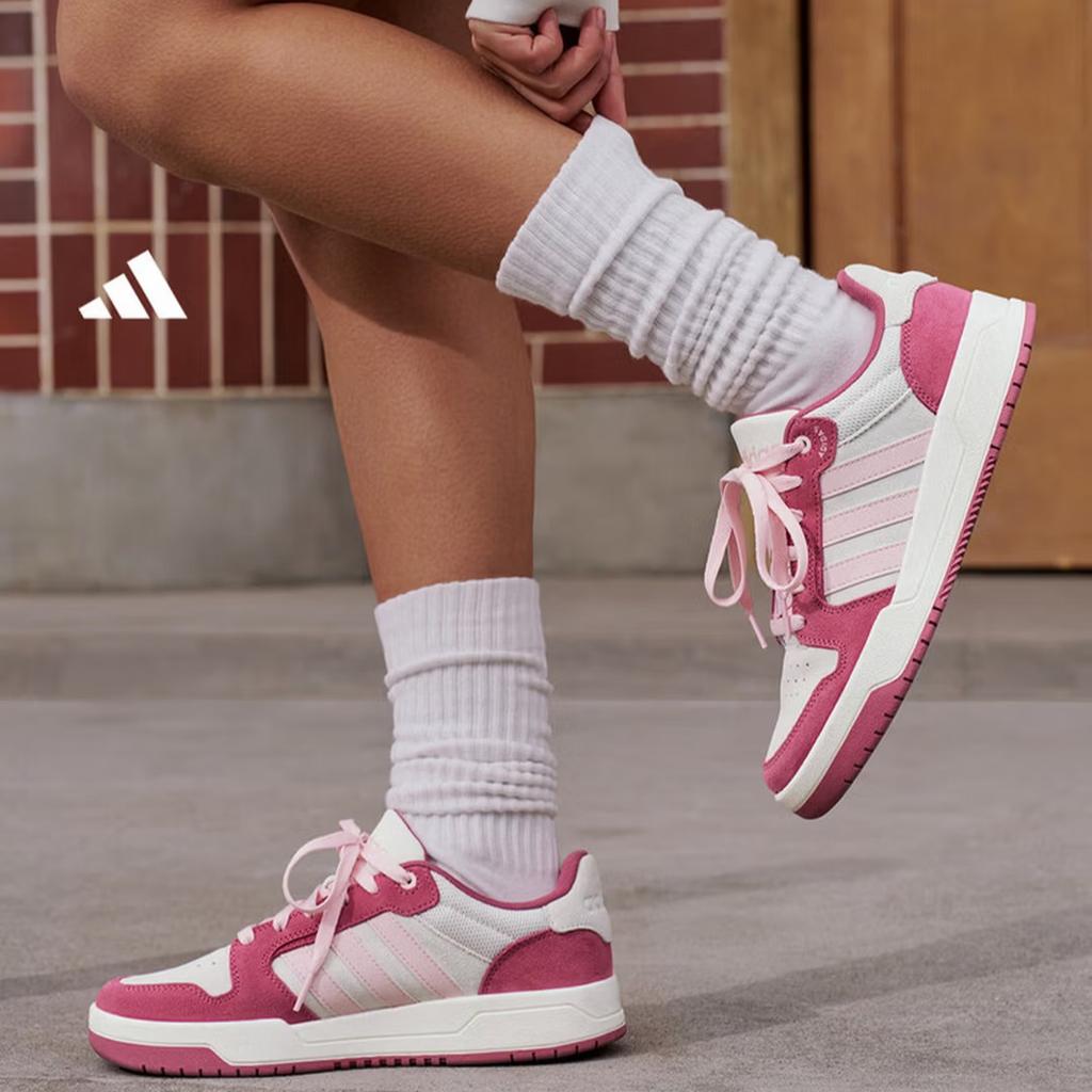 Adidas ENTRAP Campus Style Retro Basketball Sneakers for Men and Women - Adidas KJ6983