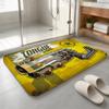 Classic B-Borderlands-Games Floor Mat Machine Washable Soft Flannel Area Rug, Non-Slip Absorbent Floor Mat for Living Room