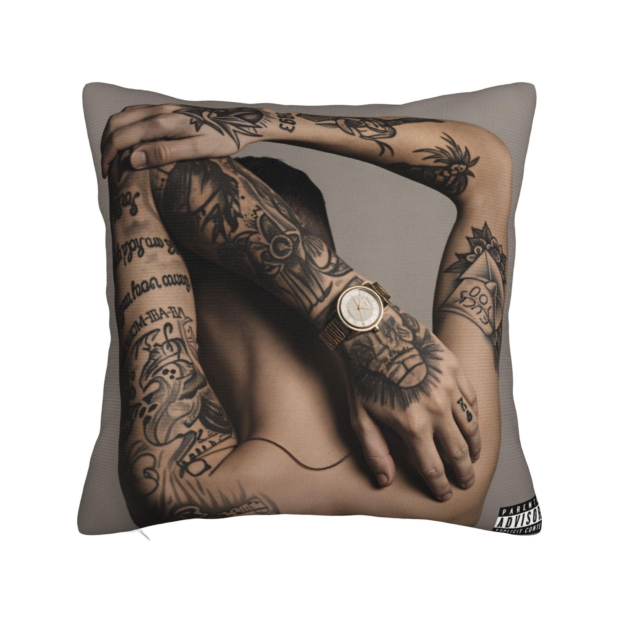 Rapper R-Rels B Pillow Cover Novelty Pillow Case For Living Room Sofa Design Pillowcases Birthday Present 5050cm 1200₽
