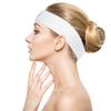 50 Pieces Disposable Spa Facial Headbands Stretch Non-Woven Soft Skin Care Hair Band with Convenient Closure for Women Girls