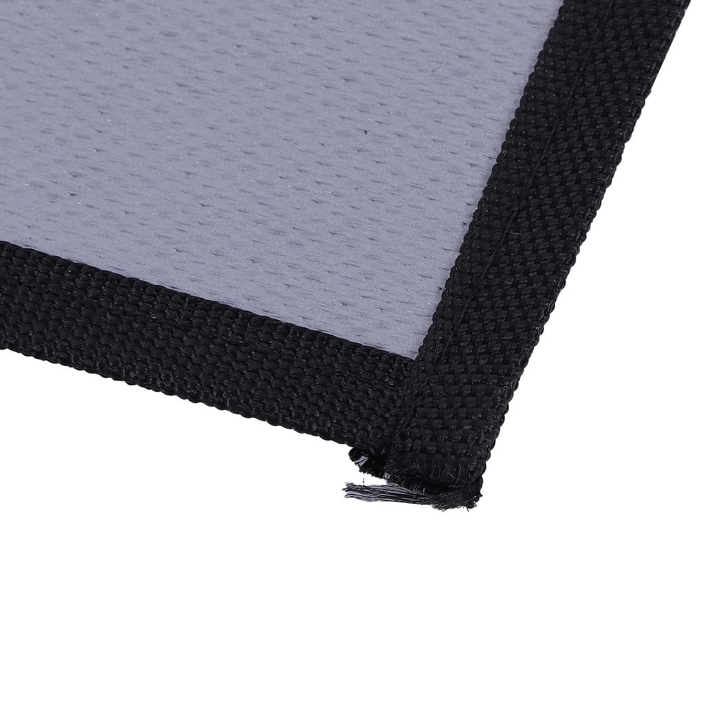 Outdoor Camping Barbecue Grill Pads Silicone Fireproof Flame Retardant Protective MatGrey