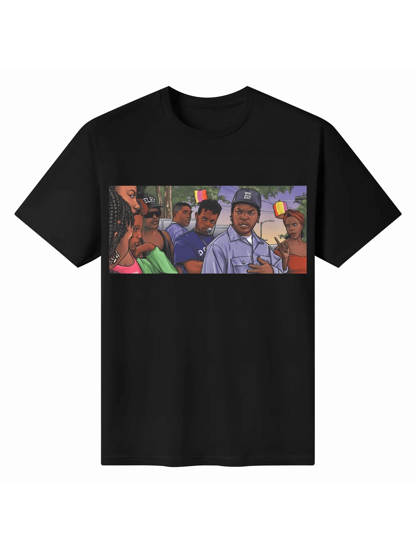 Boyz N The Hood John Singleton Brown Printed Unisex T-Shirt S