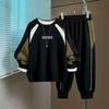 Boys' Autumn Suits, Spring and Autumn Models, Western Style Children's Fashionable Boys' Sweaters, Sports Two-piece Suits