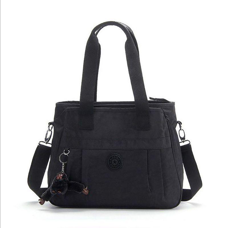 

Durable Fashionable Nylon Women Handbag Shoulder Crossbody Messenger Tote Bag For Travel чёрный