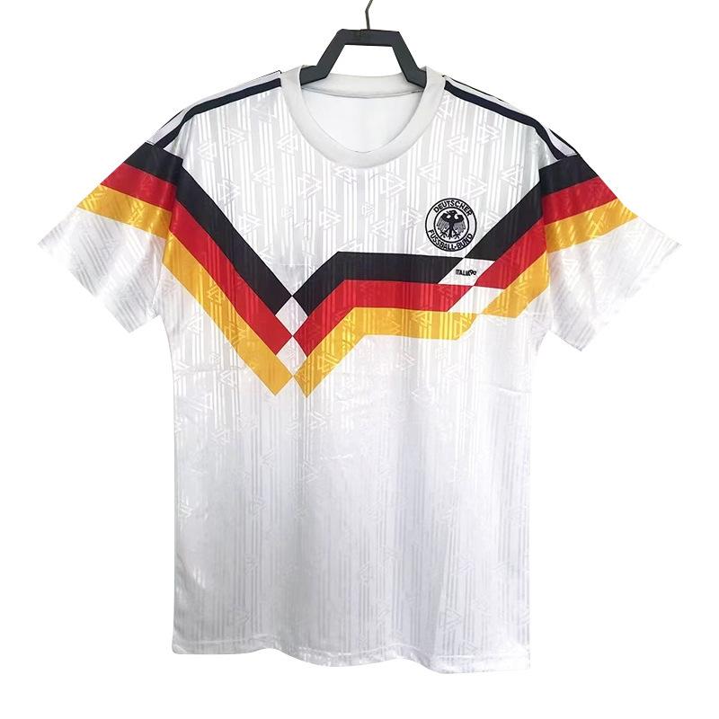Club retro jersey home and away retro top nostalgic league Champions League version short sleeve Red Devils main Real Madrid