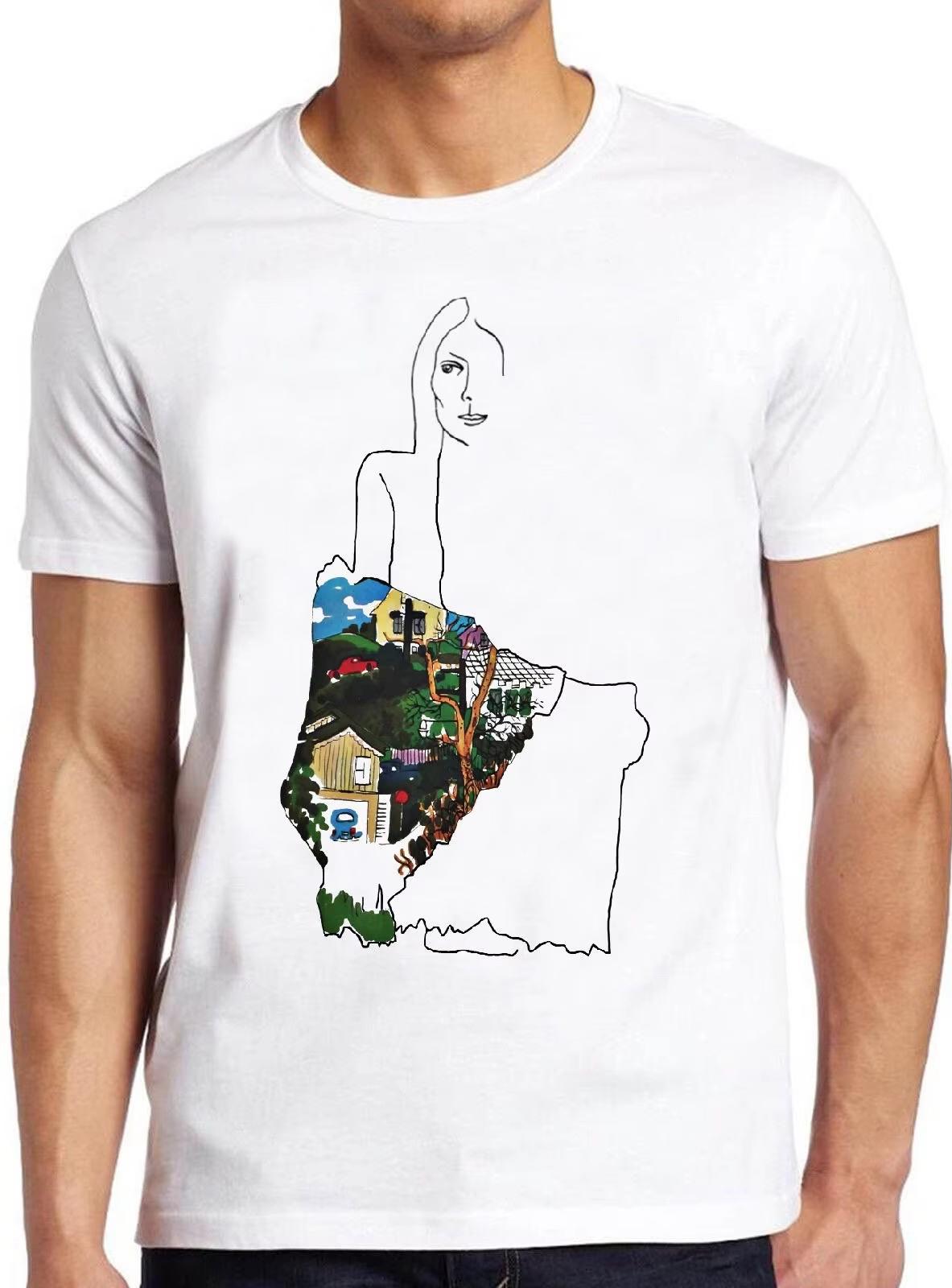 2026 new Ladies of Canyon Joni Mitchell T Shirt Folk 70s Retro Top Tee S