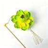 Ancient Style DIY Lotus Lamp Material Kit Portable Handmade Hand-Held LED Light Elegant Design Festive Decor