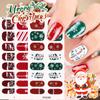 Customization New Christmas Gel Nail Stickers with UV Lamp Christmas Tree and Star Gel Nail Stickers