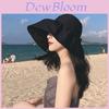 Stylish Summer Uv Protection Wide Brim Visor Sun Hat For Women Adjustable Size