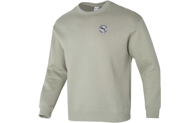 PUMA Sweatshirt Unisex Khaki Gray 627878-55 L