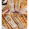Retro Chinese Style Retractable Neutral Pen Fast Drying Black Ink Exam Writing Pen