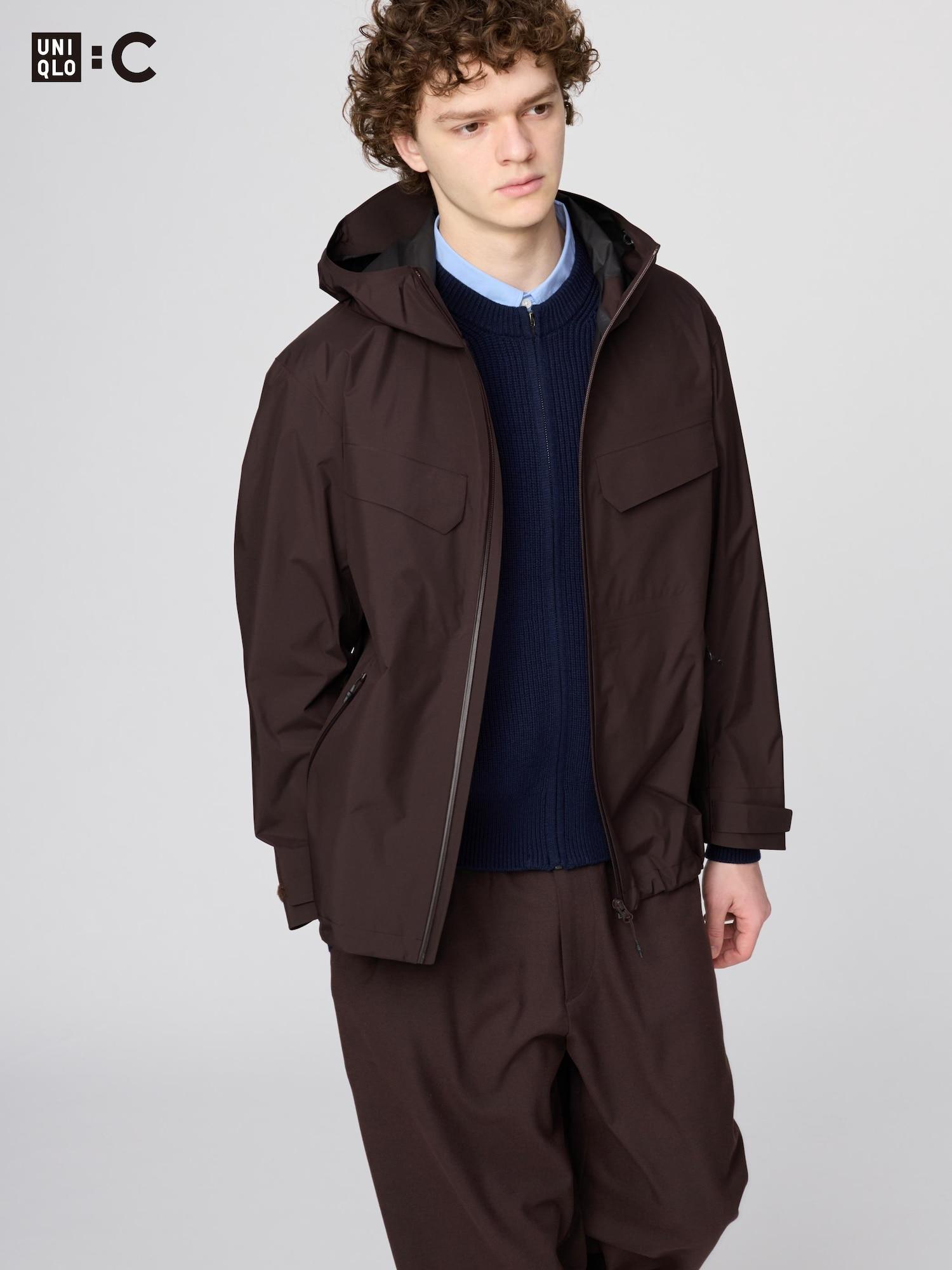 

Парка Uniqlo Japan Blocktech 39 DARK BROWN/XL