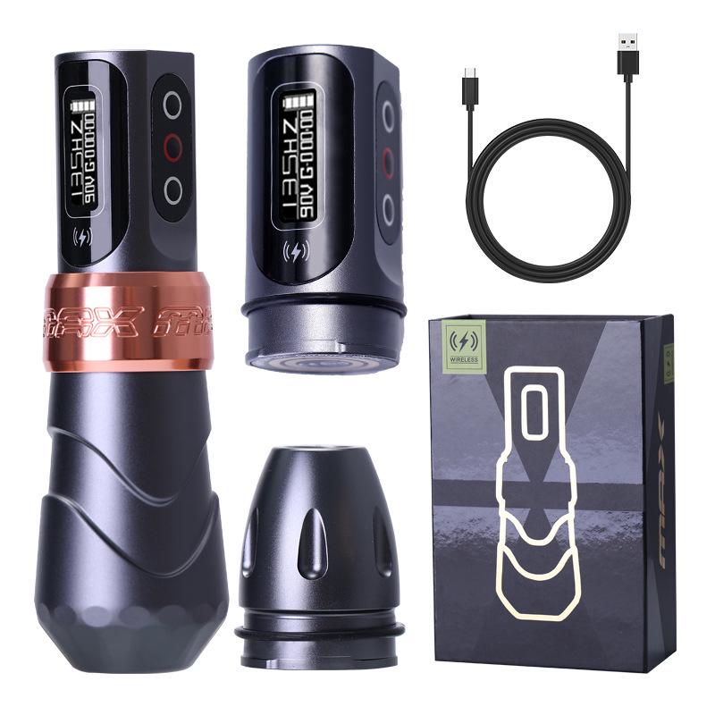 Wireless Tattoo Machine Pen: Battery-Powered Liner & Shader - Integrated Motor