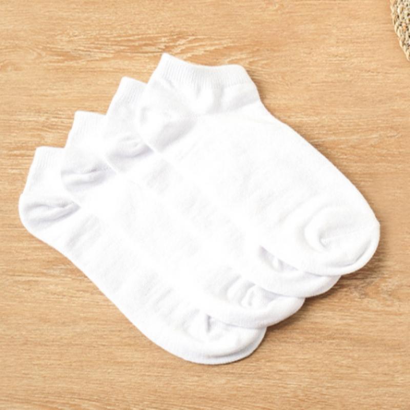 Popcorn   Kiki Women S baSic Short SockS White