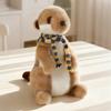 1Pc 22Cm Simulated Meerkat Plush Toy High-Quality Comfort Meerkat Plush Doll Soft Stuffed Animal Zoo Souvenirs Birthday Gift