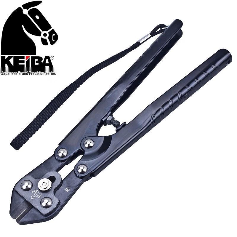 KEIBA C-C08 Heavy-Duty Flat-Nose Diagonal Pliers 8 inch (200mm)