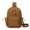 Outdoor Waterproof Nylon Bag Women's Multifunctional Backpack Multi-Layer Large Capacity Chest Bag
