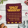 T-shirt Space Invaders Unisex Maglietta Crazy in Cotone Girocollo Manica Corta Regalo di Compleanno Abbigliamento