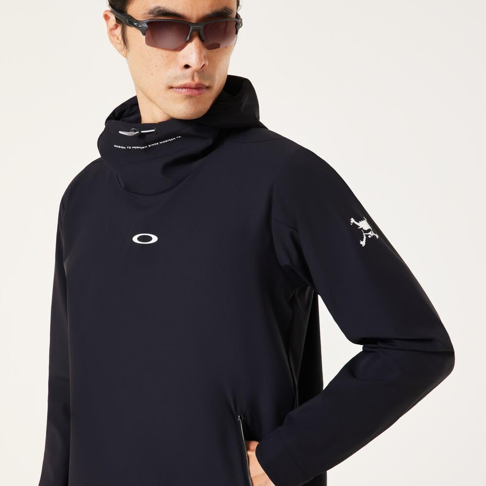 Oakley SKULL TRUSTY PULLOVER HOODIE US Size M To Japanese Size BLACKOUT, (equivalent L), FOA407619_02EM