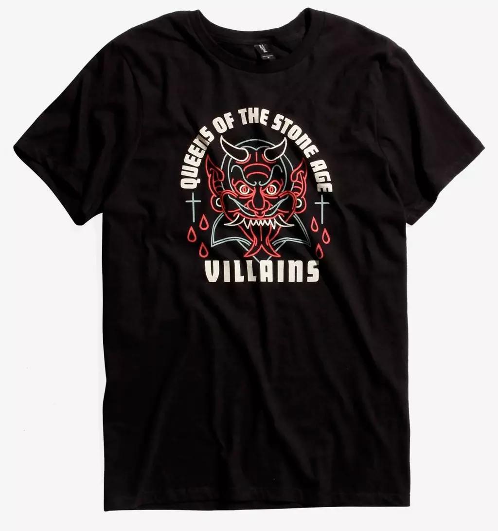 Queens Of The Stone Age VILLAINS T-Shirt NWT Authentic & Licensed 2XL